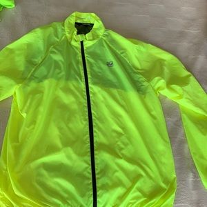 Rain jacket for road biking
